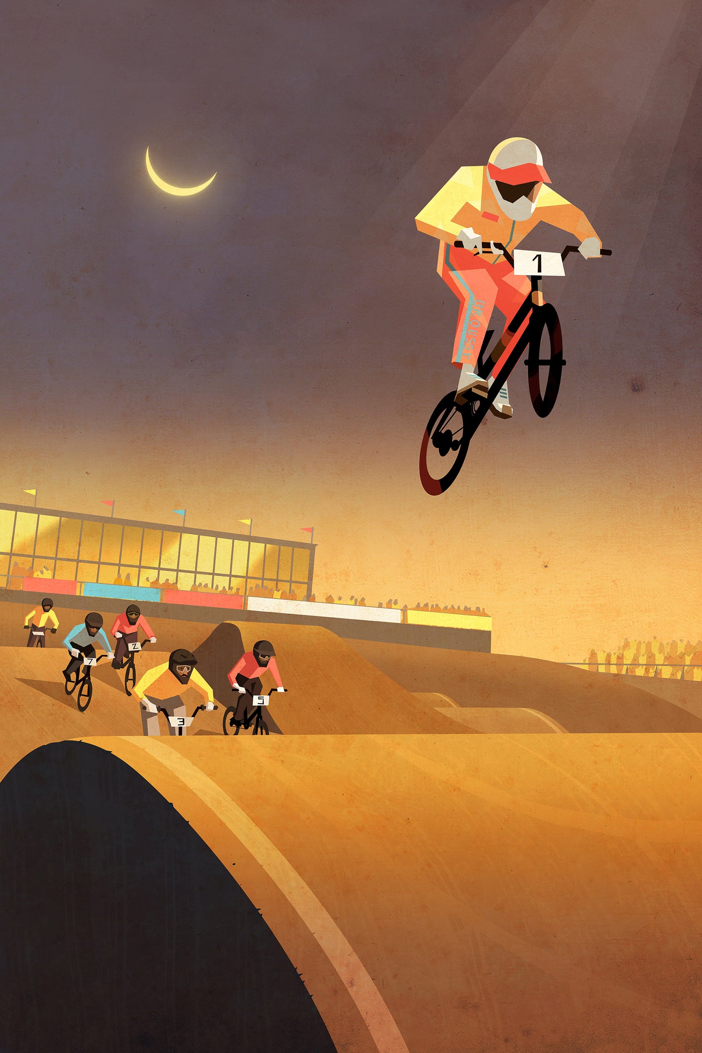 Affiche''Excitebike''