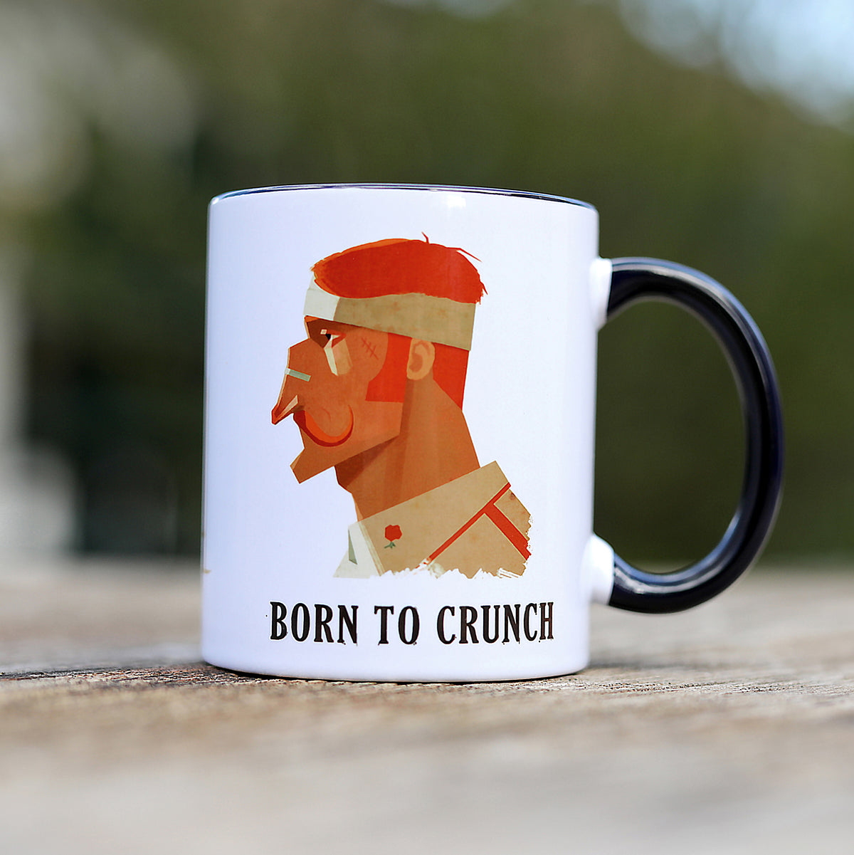ZZ TEST packs - Mug rugby Born to Crunch (ne pas publier)