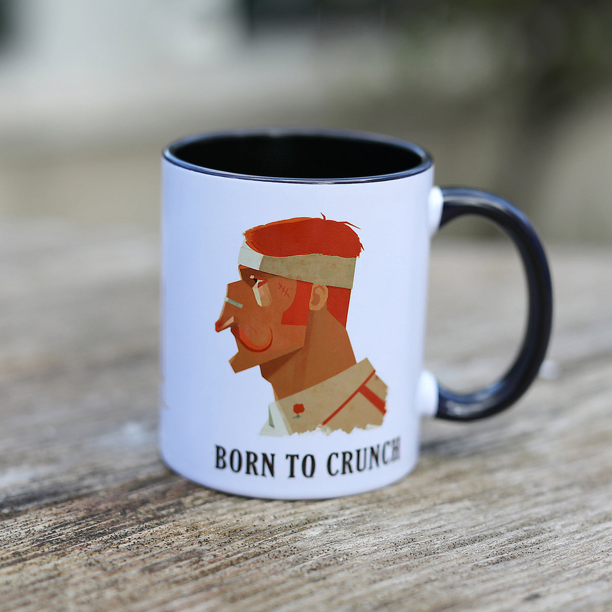 ZZ TEST packs - Mug rugby Born to Crunch (ne pas publier)