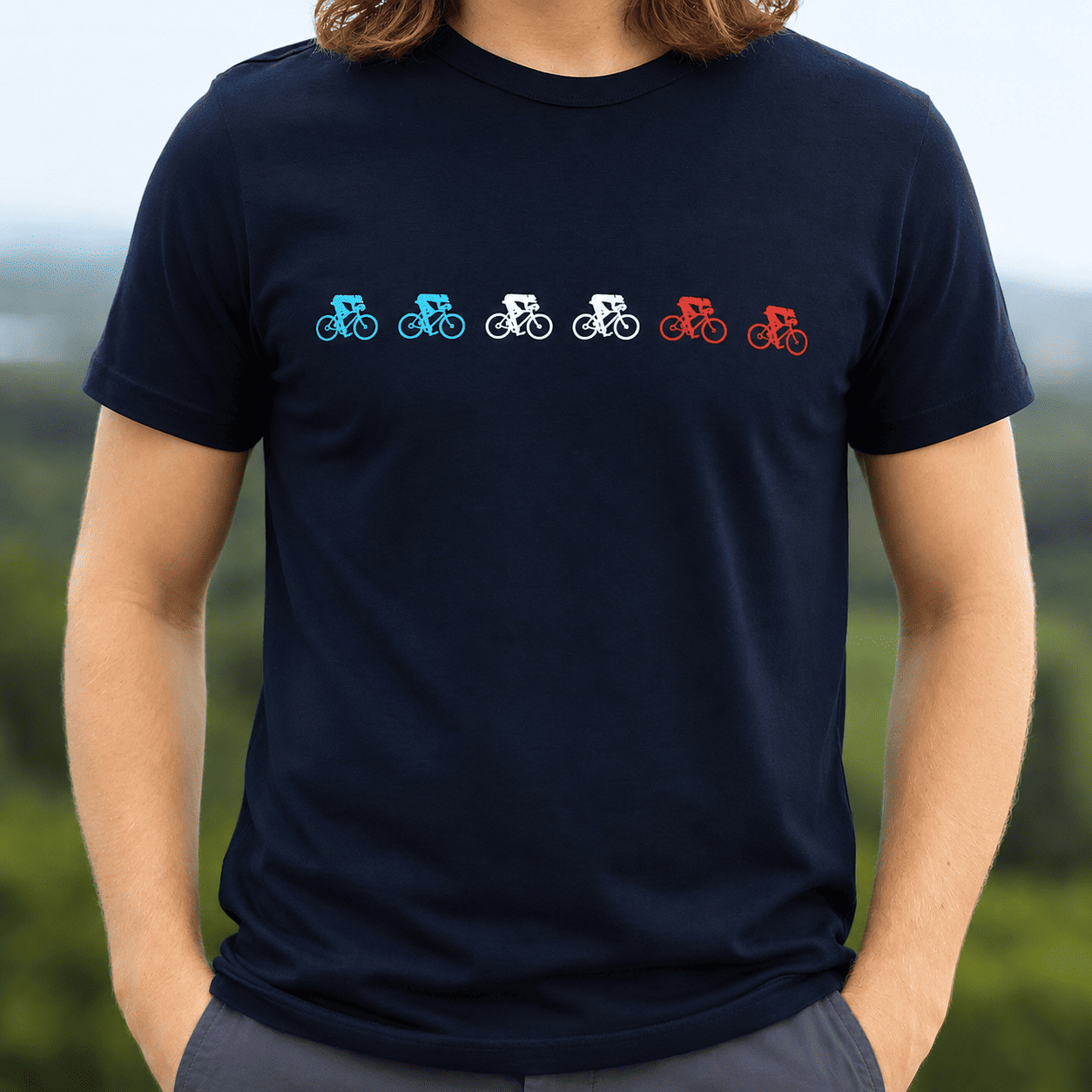 Tee-shirt « Peloton Français » coton bio