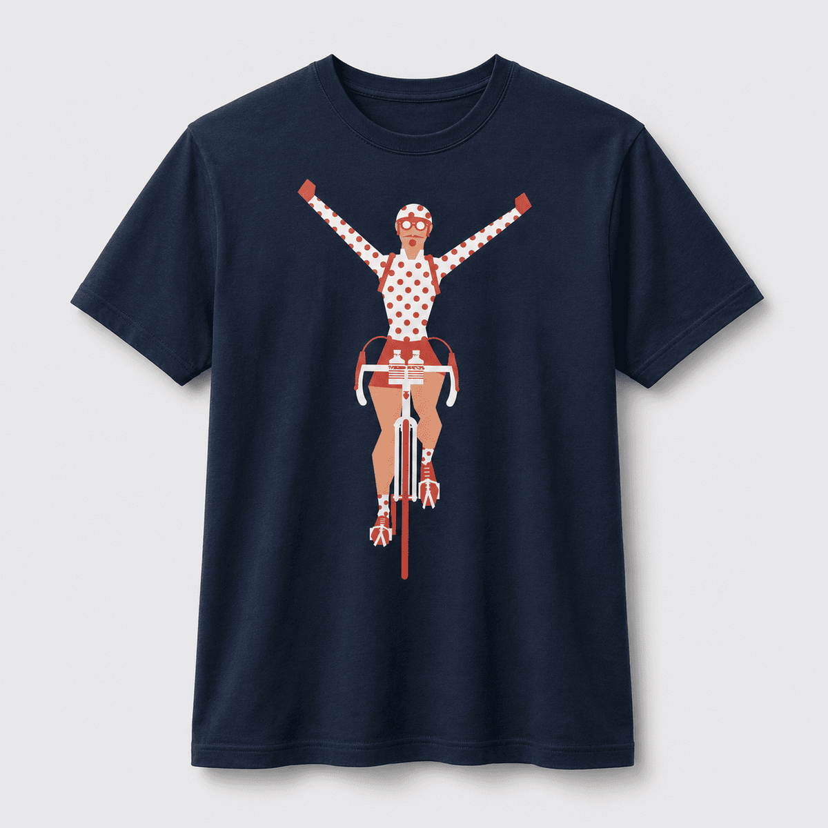 T-Shirt „Gepunktetes Trikot“ aus Bio-Baumwolle
