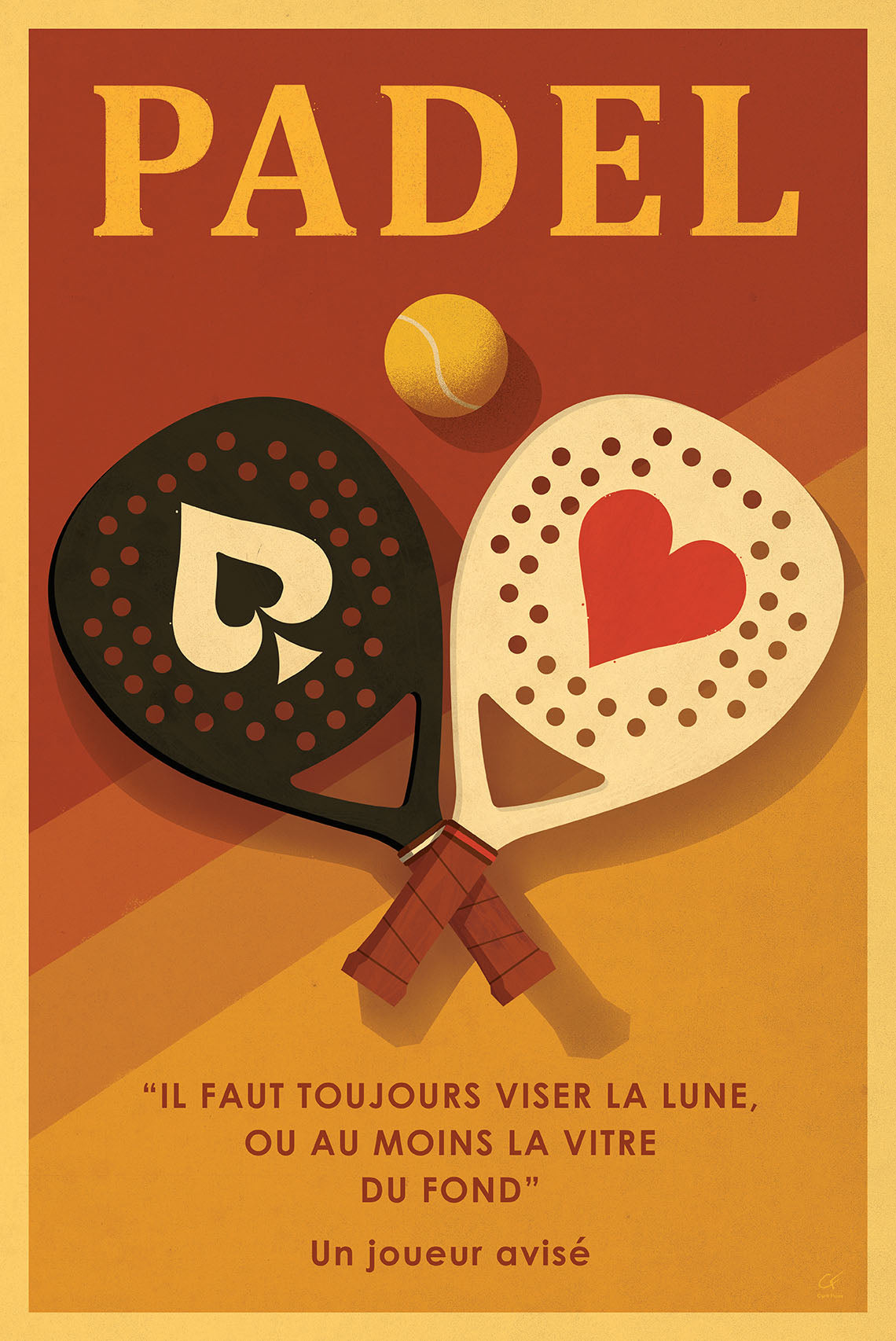 Affiche ''Viser la Lune''