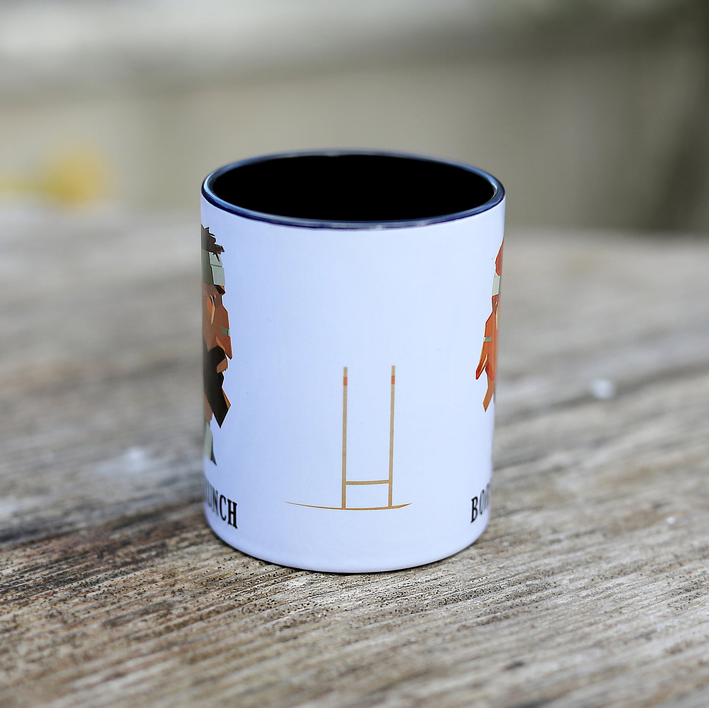 Mug rugby''Born to Crunch''