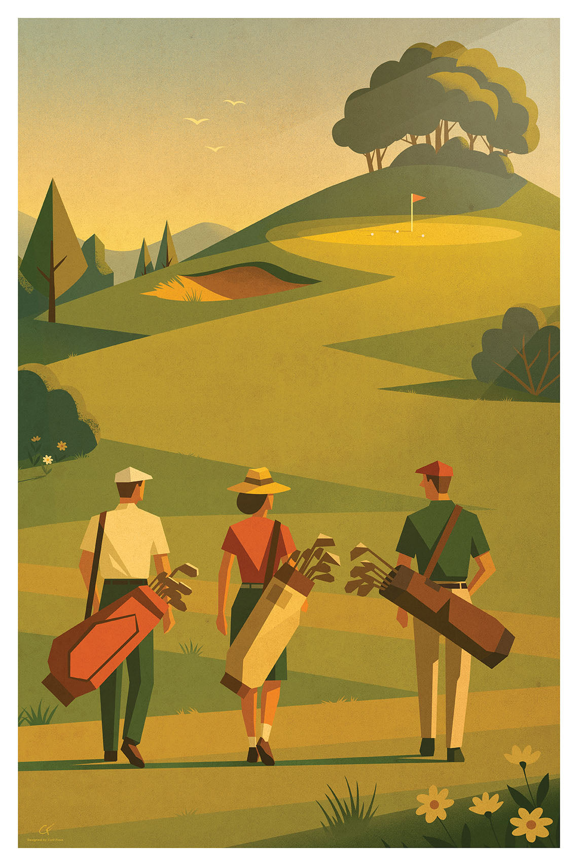 Affiche ''Trio gagnant''