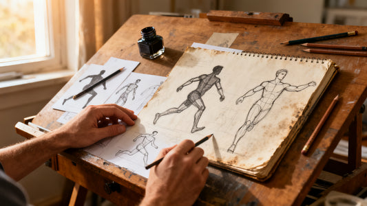 Comment naît une affiche de sport illustrée à la main : les coulisses de Cyril
