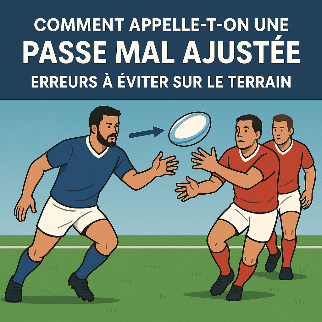 passe en avant au rugby
