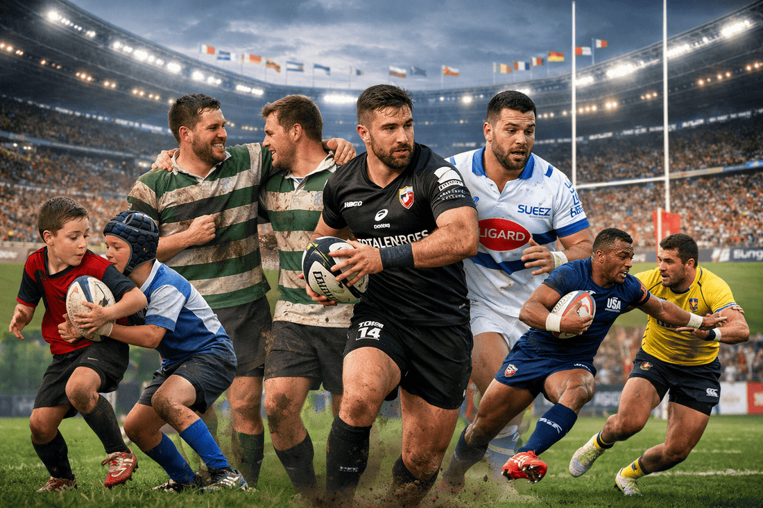 Quelles sont les divisions au rugby ?