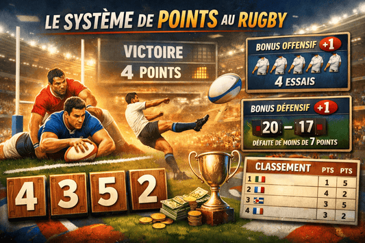 Points au rugby : comment fonctionne le système de score et pourquoi il est crucial ?