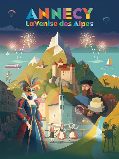 Affiche Annecy