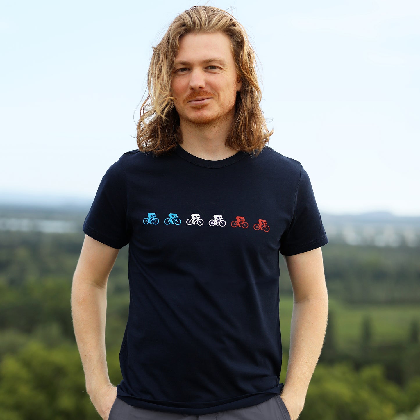 Tee-shirt « Peloton Français » coton bio