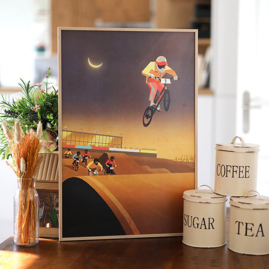 Affiche''Excitebike''