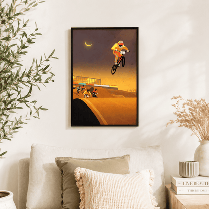 Affiche bmx