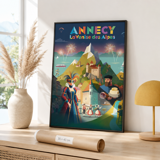 Affiche Annecy