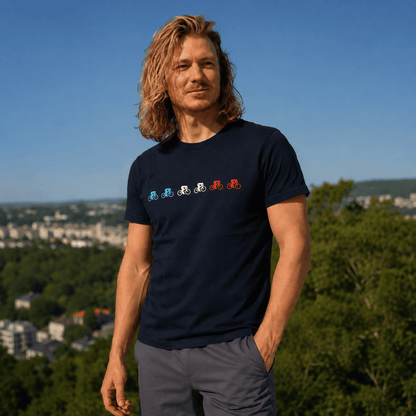 T-shirt « Peloton Français » coton bio