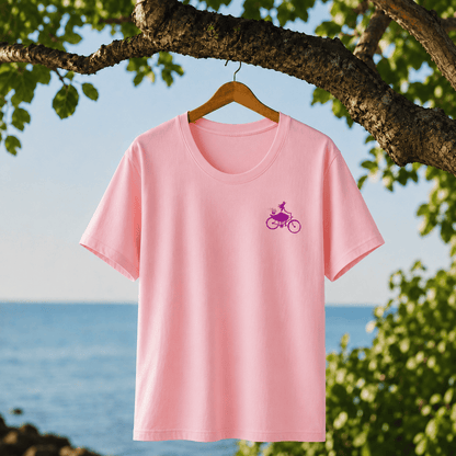 T-shirt « Demoiselle » femme, coton bio