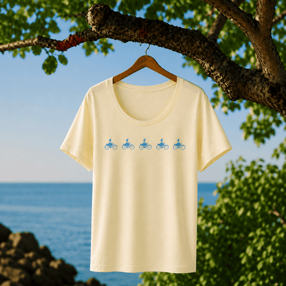 T-shirt « Demoiselles » Femme, coton bio