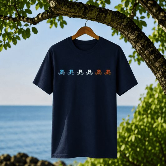 T-shirt « Peloton Français » coton bio