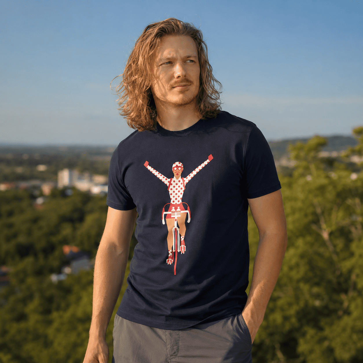 T-shirt « Maillot à pois » coton bio