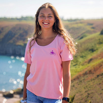 Tee-shirt « Demoiselle » femme, coton bio