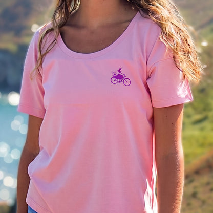 Tee-shirt « Demoiselle » femme, coton bio