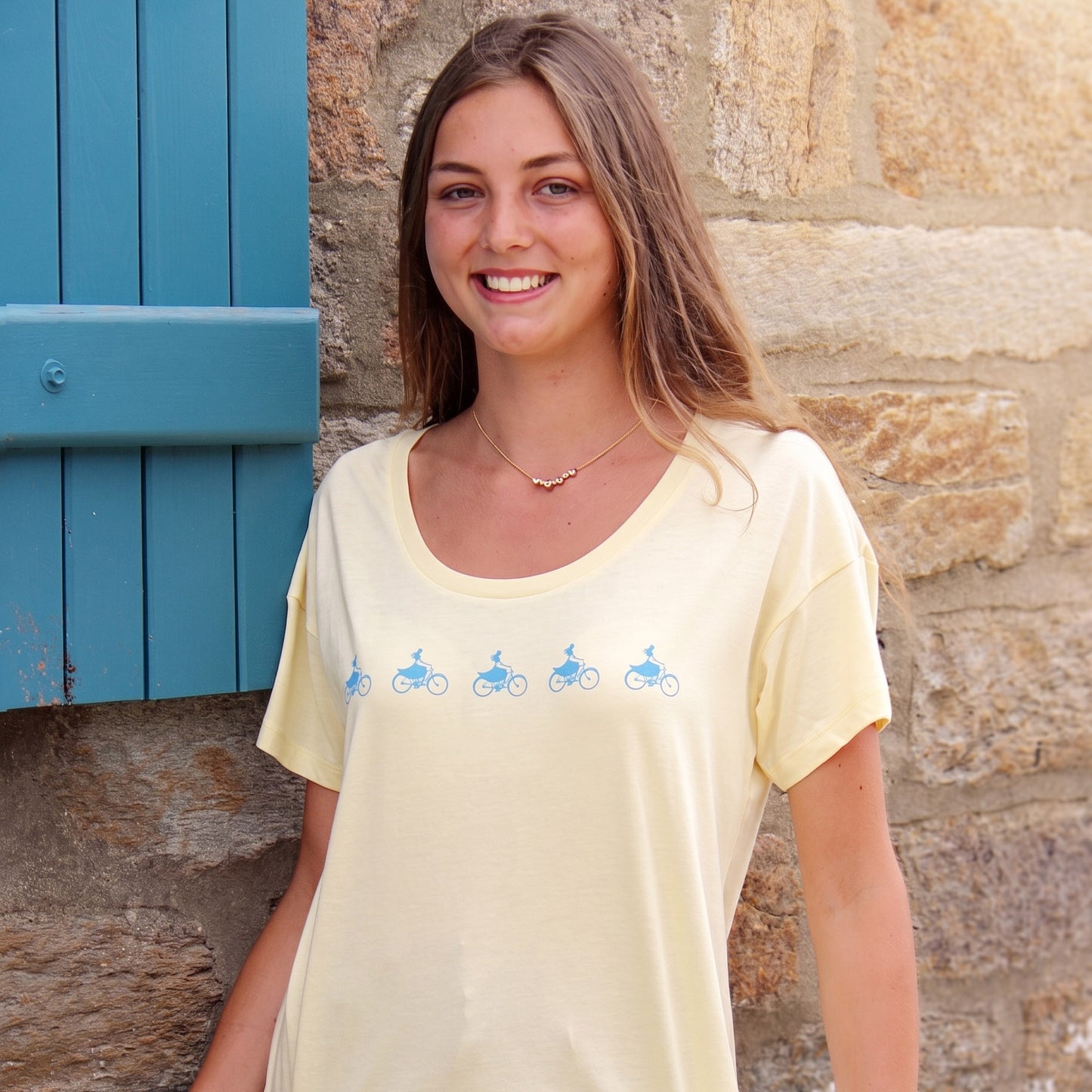 Tee-shirt « Demoiselles » Femme, coton bio