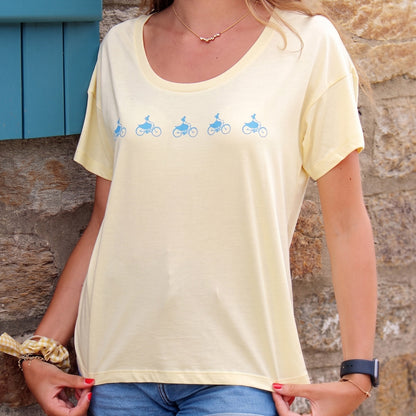 Tee-shirt « Demoiselles » Femme, coton bio