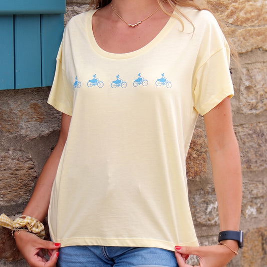 Tee-shirt « Demoiselles » Femme, coton bio