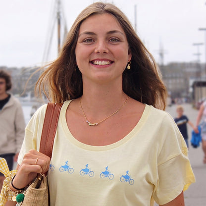 Tee-shirt « Demoiselles » Femme, coton bio