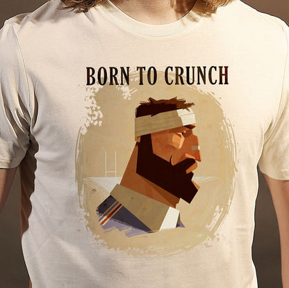 Tee-shirt « Born to crunch » coton bio