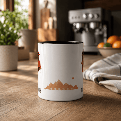 Mug vélo "Born to cycle"