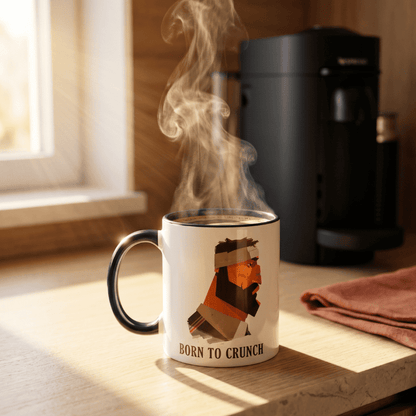 Mug rugby''Born to Crunch''